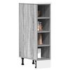vidaXL Bottom Cabinet Grey Sonoma Engineered Wood One Size
