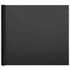 vidaXL Window Film Black PVC 17.7 x 393.7 in Removable Covers