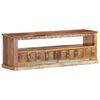 vidaXL TV Stand with Buddha Cladding 47.2"x11.8"x15.7" Reclaimed Wood