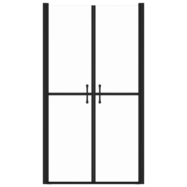 vidaXL Shower Door Clear ESG (34.6"-35.8")x74.8"