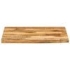 vidaXL Table Top Natural wood tone Solid mango wood 23.6x23.6 Durable