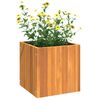 vidaXL Garden Planter Oiled Wood Solid Acacia Wood Medium Durable