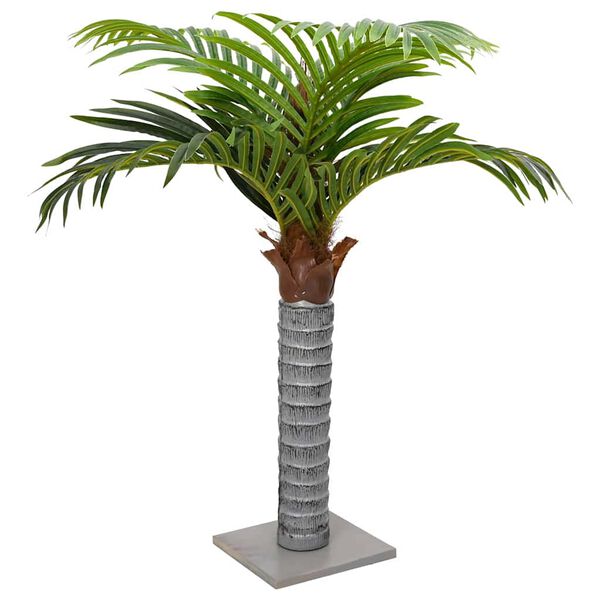 vidaXL Artificial Palm Tree Green PEVA Medium Artificial Palm Tree