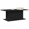 vidaXL Coffee Table Black Oak 40.16 x 21.85 x 15.75 in Engineered Wood