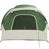 vidaXL Family Tent Cabin 6-Person Green Waterproof