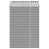 vidaXL Garden Shed Light gray Galvanized steel 75.2 x 51.2 x 78.0 in