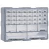 vidaXL Multi-drawer Organizer with 38 Drawers 20.5"x6.3"x14.8"
