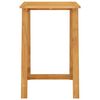 vidaXL Garden Bar Set Brown Solid Acacia wood Compact Durable