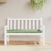 vidaXL Garden Bench Cushion Leaf Pattern 100% polyester 47.2 x 19.7 in