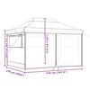 vidaXL Party Tent Black