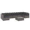 vidaXL Garden Lounge Set Grey, Anthracite