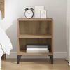 vidaXL Bedside Cabinet artisan oak 15.7" x 11.8" x 19.7