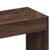 vidaXL Highboard Brown Oak Engineered Wood Tall Highboard Rectangular