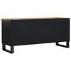 vidaXL TV Cabinet Honey Brown Solid Mango Wood Medium TV Cabinet