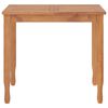 vidaXL Garden Dining Set Teak Solid Teak Wood 5-Piece Set Ergonomic