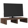 vidaXL Monitor Stand Brown Oak 19.7x10.6x3.9" Engineered Wood