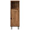 vidaXL Bathroom Cabinet Old wood Engineered wood Slim Bathroom Cabinet