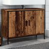 vidaXL Sink Cabinet Old Wood Engineered Wood Medium Sink Cabinet