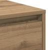 vidaXL Bedside Cabinet 2 pcs Artisan Oak 17.72 x 13.39 x 17.52 in