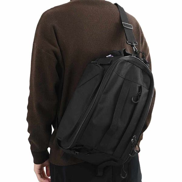 vidaXL Bicycle Bag Black 14.96 x 8.27 x 6.30 in Polyester