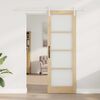 vidaXL Sliding Door ORKDAL Natural 28.94 x 83.07 in