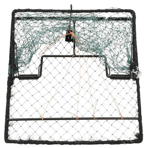 vidaXL Bird Trap Green Cold drawn steel, Polyethylene 13.4x12.6 in