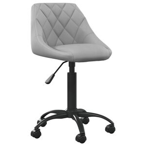 vidaXL Office Chair Light Grey