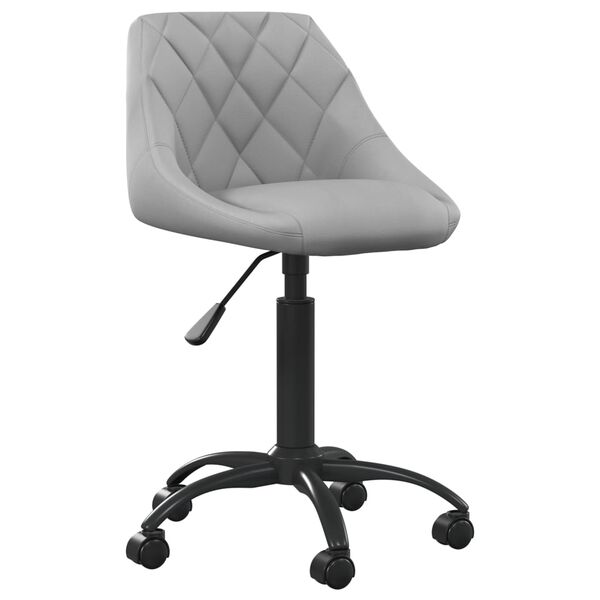 vidaXL Office Chair Light Grey