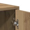 vidaXL Bathroom Cabinet Artisan oak Engineered wood Tall