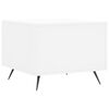 vidaXL Coffee Table White Engineered wood 19.7x19.7 in Coffee Table