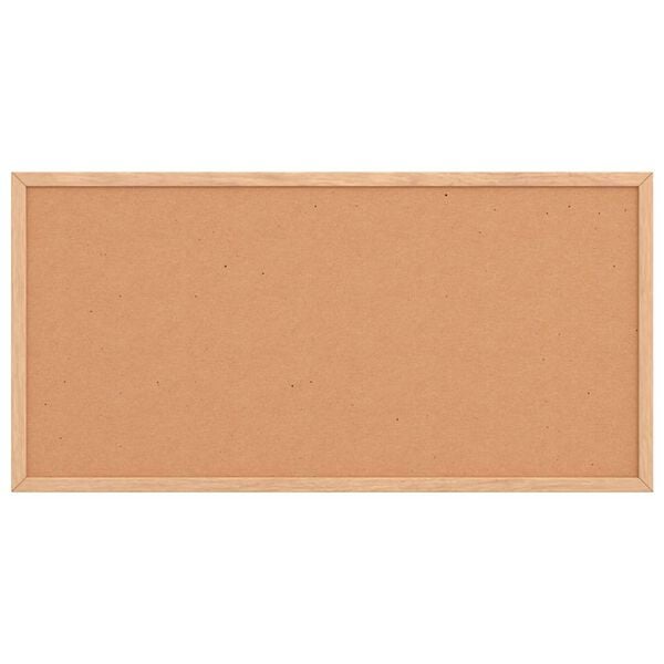vidaXL Cork Board with Solid Pine Wood Frame 23.6x11.8"