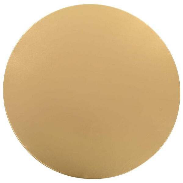 vidaXL Table Cover Set of 2 Gold 90% polyester, 10% elastane