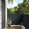 vidaXL Balcony Screen Anthracite 47.2x118.1" Oxford Fabric