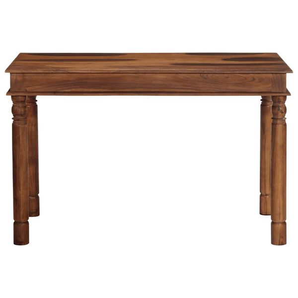 vidaXL Dining Table Honey-colored Solid acacia wood Medium Durable