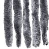 vidaXL Fly Curtain Silver 39.4x78.7" Chenille