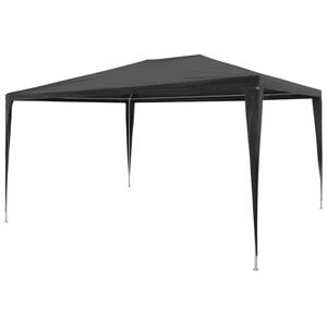 vidaXL Party Tent Anthracite Polyethylene roof and steel frame