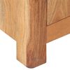 vidaXL Bedside Cabinet Natural Wood Solid Acacia Wood Small