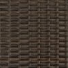 vidaXL Sun Lounger Brown PE rattan, Powder-coated steel