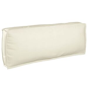 vidaXL Cushion Cream 47.24 x 15.75 x 4.72 in Oxford Fabric