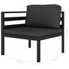 vidaXL Garden Lounge Set Anthracite