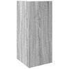 vidaXL Side Table Set of 2 Grey sonoma Engineered wood Small