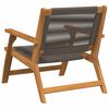 vidaXL Garden Furniture 2 pcs Gray 78 x 67 x 73cm Solid Acacia wood