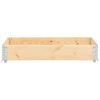 vidaXL Pallet Collar 31.5"x47.2" Solid Pine Wood
