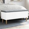 vidaXL Storage Bench White and Light Gray