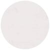 vidaXL Table Top White Solid pinewood Ø19.7 in Durable