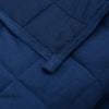 vidaXL Weighted Blanket Blue