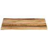 vidaXL Table Top Natural Mango Wood Solid Mango Wood Medium Table Top