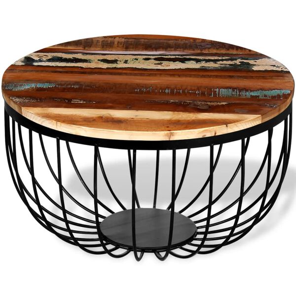 vidaXL Coffee Table Multicolored