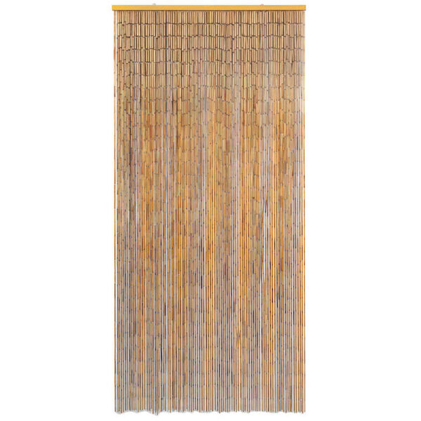 vidaXL Door Curtain Bamboo 35.4"x78.7"