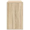 vidaXL Sideboard Sonoma Oak 47.24 x 16.14 x 29.53 in Engineered Wood